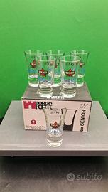 Set 6 bicchieri bicchierini Sambuca Borghetti 