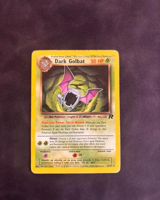 Carta Pokemon - Dark Golbat ING Rara 1999/2000