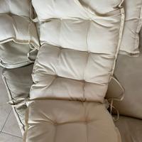 cuscini poltrone da giardino 