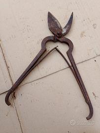 antica forbice da potatura 