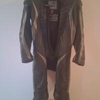 Tuta intera per moto in pelle