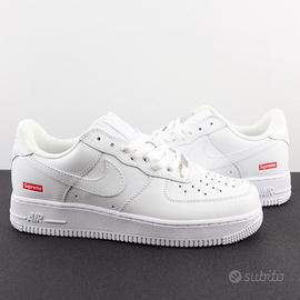Supreme x Nike Air Force 1 "Box Logo" Bianco 40