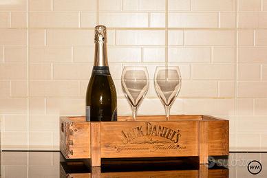 Cassetta stile vintage Jack daniel's da collezione