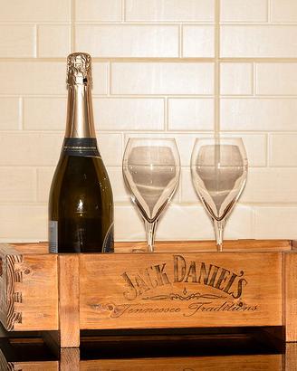 Cassetta stile vintage Jack daniel's da collezione