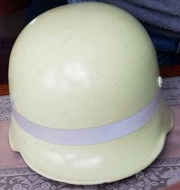 Elmetto tedesco fluorescente dei pompieri, derivan