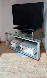 Mobile  IKEA  porta  TV  in  metallo  e  girevole