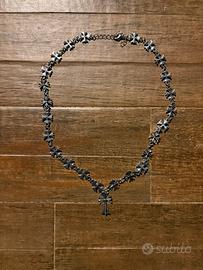 Collana chrome hearts gotica