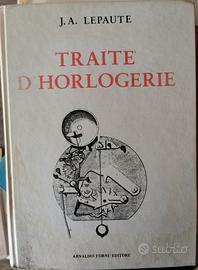Libro LEPAUTE-J - Trait d'horlogerie