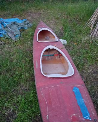 Kayak biposto AKA Alessandrini con timone