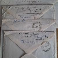 lettere  personali di scultore