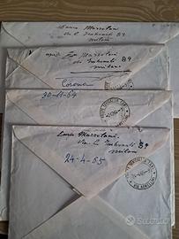 lettere  personali di scultore