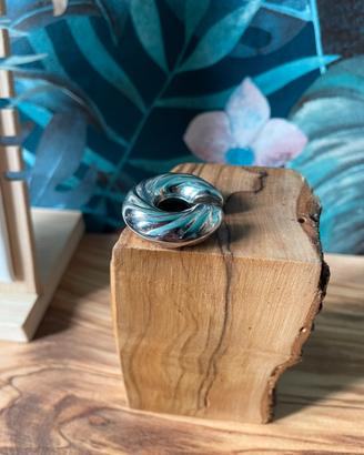 Era cuff argento bombato/ chunky ear cuff silver