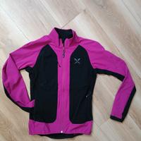 Giacca tecnica donna montura s nero e rosa scuro