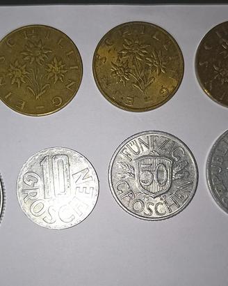 lotto monete Austria 