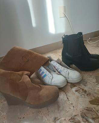 set 3 scarpe