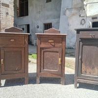 Comodini legno antichi