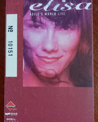 Pass Elisa 🎤 Asile’s World Live + autografi Solis