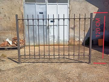 Recinzione ferro battuto