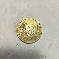 Moneta 50 centesimi tara anno 2001 FRANCIA
