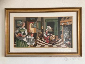 Quadro ricamato