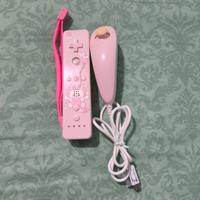 WiiMote + Nunchuk set rosa