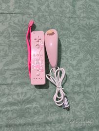 WiiMote + Nunchuk set rosa