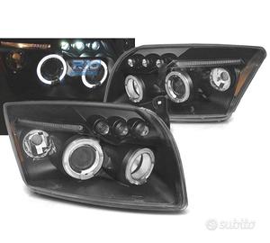 FARI PER DODGE CALIBER 06-12 ANGEL EYES LED NERI