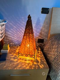 Lampade abat-jour decorative con cristalli