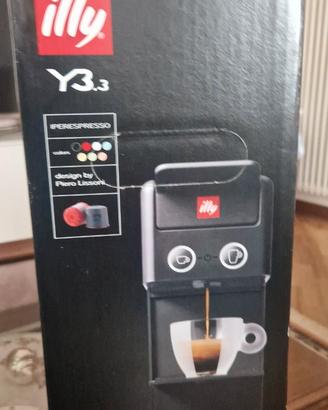 macchina caffe illy IPERESPRESSO Y3.3 nuova