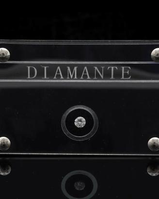 DIAMANTE BLISTERATO NATURALE TAGLIO BRILLANTE 0.60