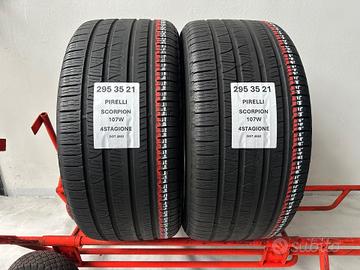 2 gomme 295 35 21 PIRELLI 4STAGIONE