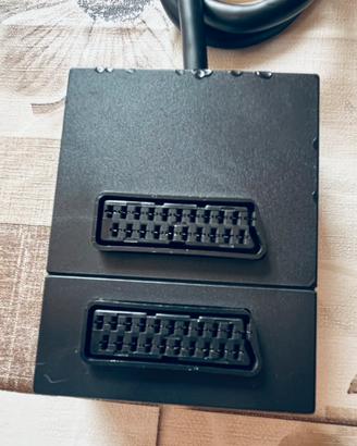 Sdoppiatore Multipresa SCART a 2 Vie