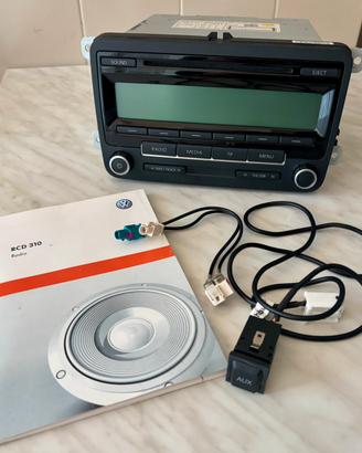 RCD 310 autoradio VW