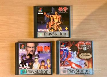 Tekken 1,2,3 Platinum - PlayStation 1 PAL ITA