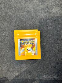 Pokemon giallo game boy color