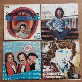 3)- Dischi 45 giri artisti vari n.4