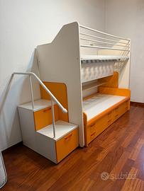 Letto a Castello 2 posti per Bambini