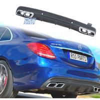 DIFFUSORE MERCEDES CLASSE C W205 SEDAN 14-18 AMG N