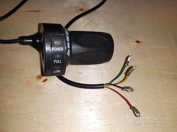 manopola accelleratore 24V bici elettrica