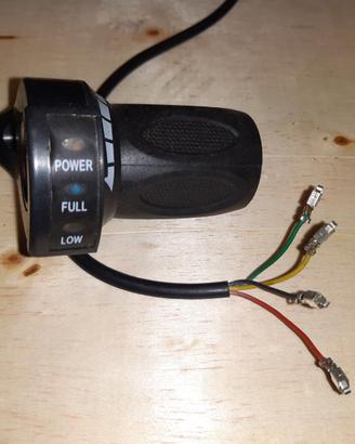 manopola accelleratore 24V bici elettrica