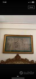 Quadro all’uncinetto