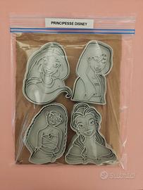 Set 4 Formine Biscotti Principesse Disney!