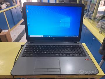 HP notebook -amd a8 4 GB ram SSD 222gb