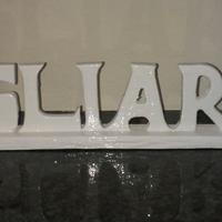 scritta targa in legno Cagliari calcio