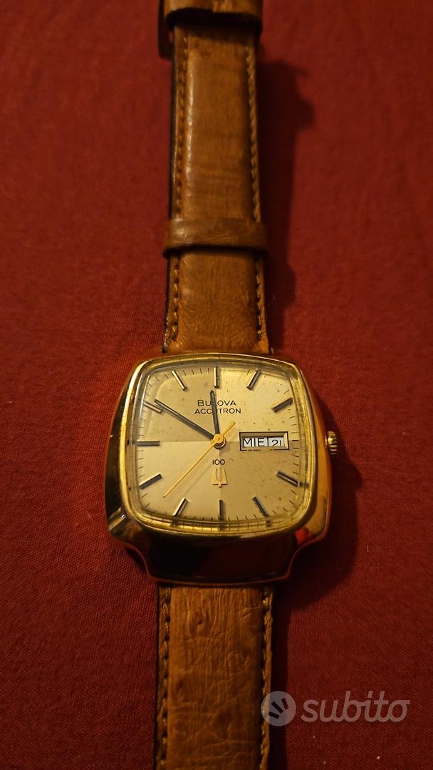 Orologio bulova oro hot sale anni 70 prezzo