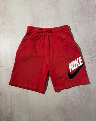 Pantaloncini Corti Nike Rossi in Felpa Sportivi