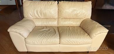 2 divani in pelle Natuzzi