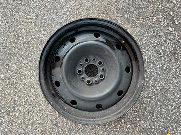 Set 4 cerchi in ferro 15 pollici peugeot / citroen