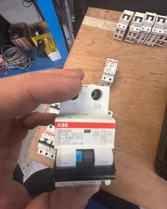 Interruttori e differenziale ABB