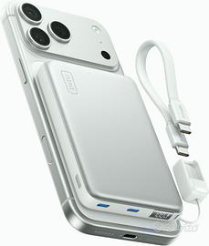 INIU Power Bank MagSafe Slim 25W Qi2.2